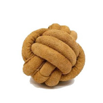 Hugglehounds naturals leather ball